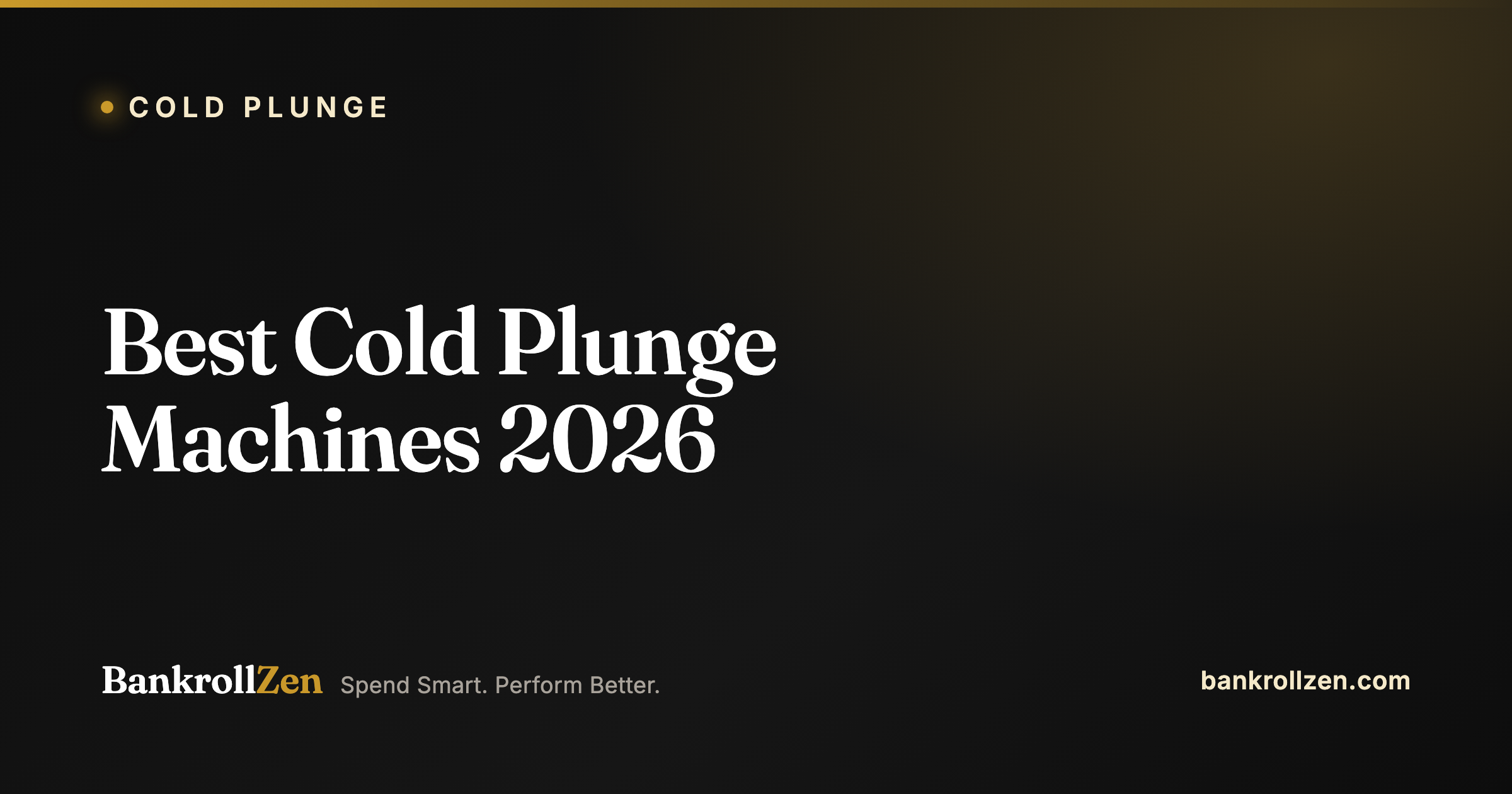 Best Cold Plunge Machines 2026: All-In-One Units With Built-In Chillers, Ranked