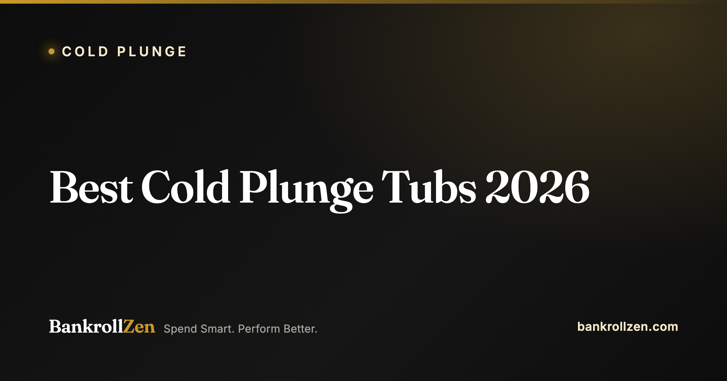 Best Cold Plunge Tubs 2026: Tested & Ranked