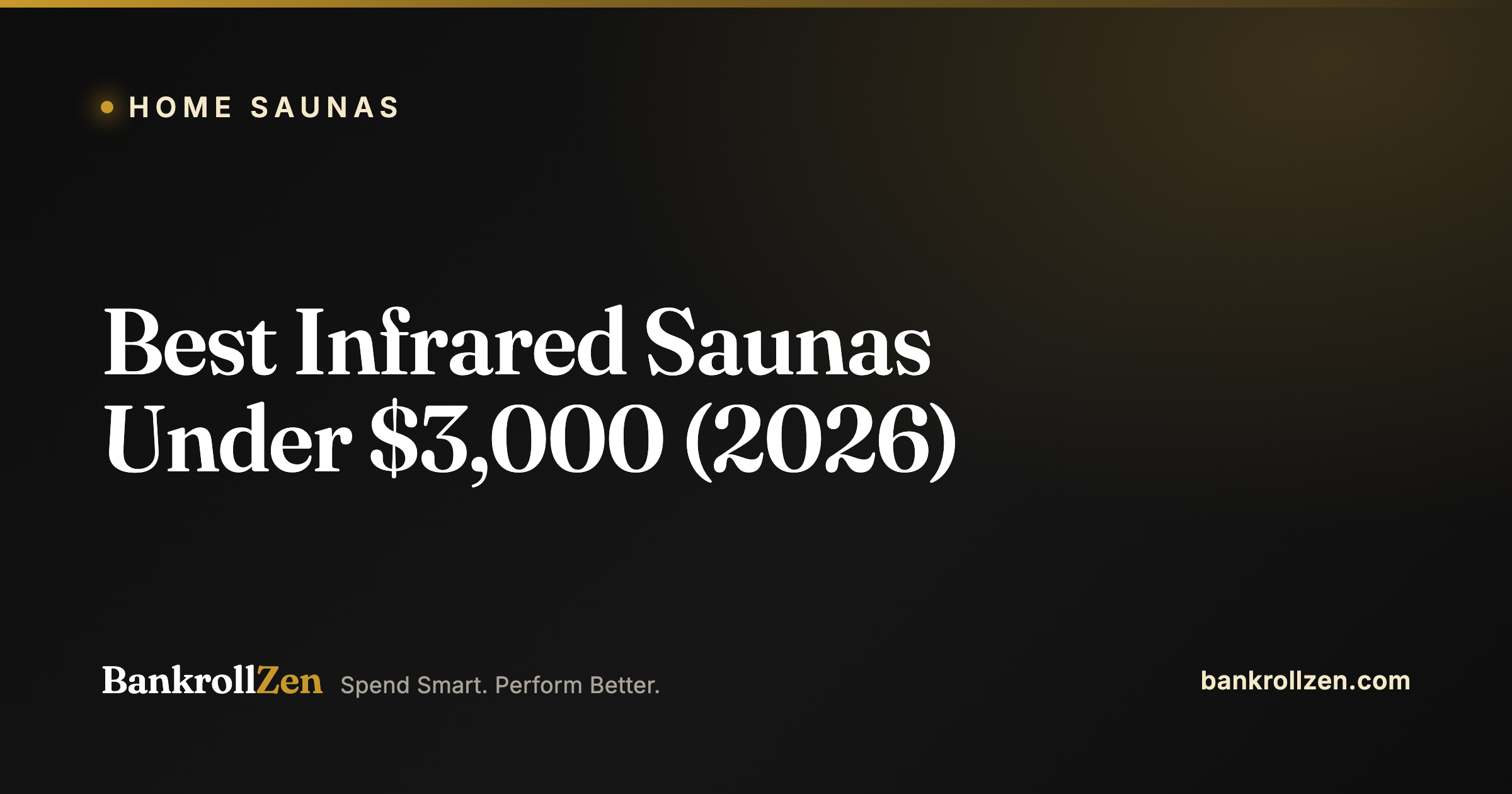 Best Infrared Saunas Under $3,000 (2026): 8 Units Ranked