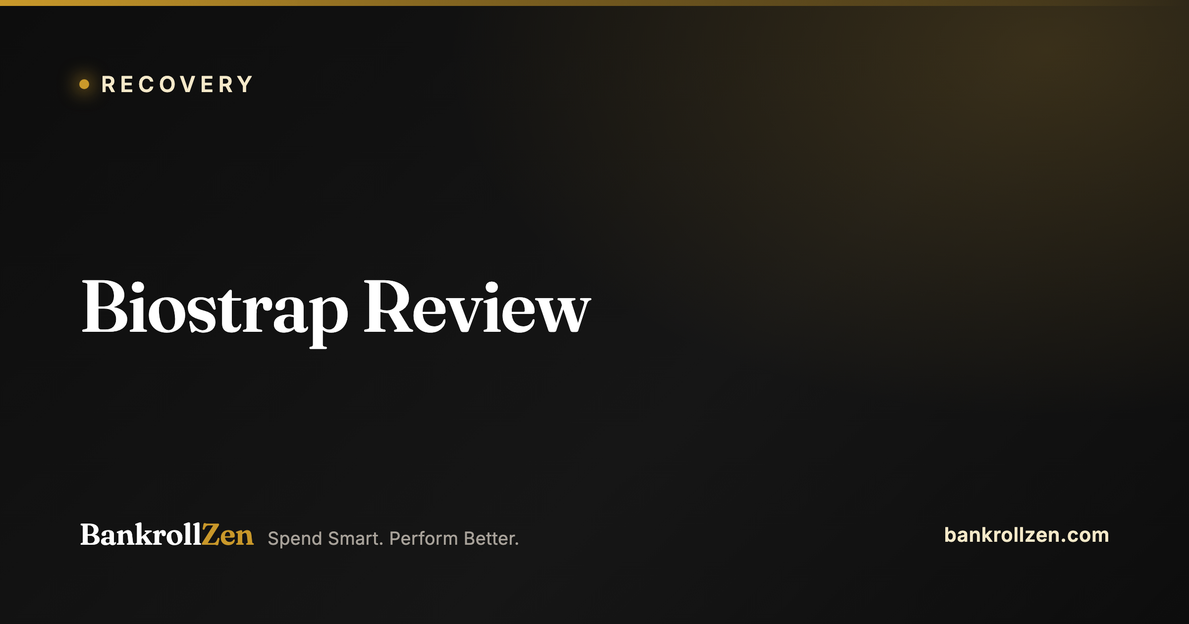 Biostrap Review: Best HRV Tracker for Recovery?