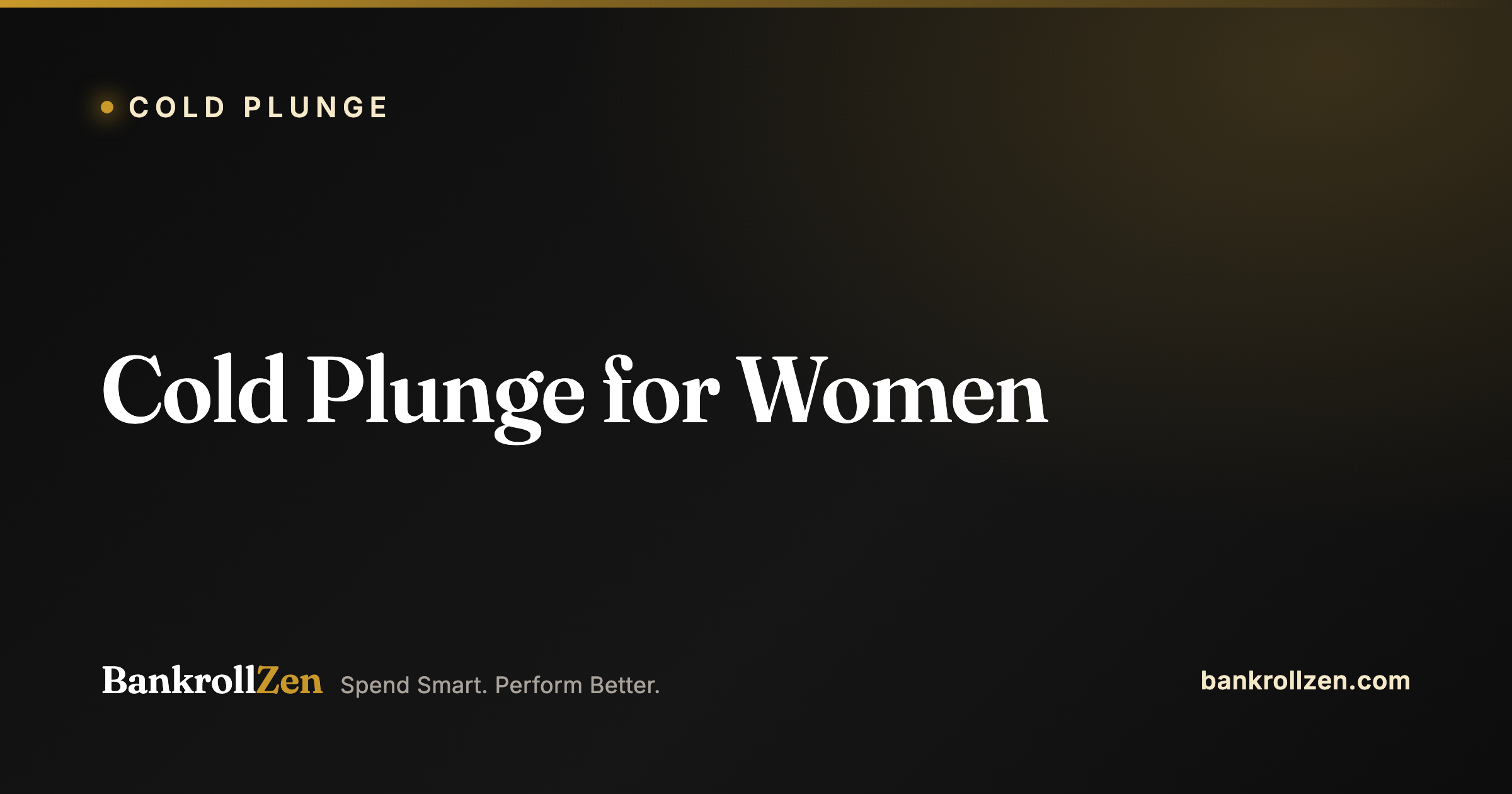 Cold Plunge for Women: Benefits, Cycle Timing, and How to Start (2026)