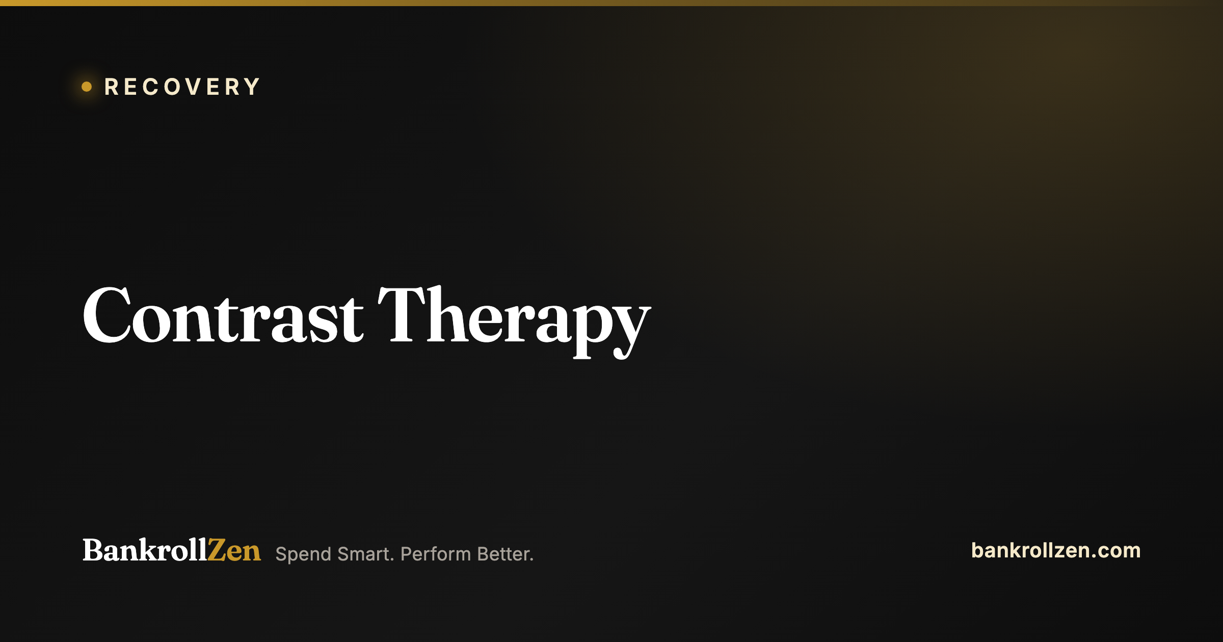 Contrast Therapy: Combining Sauna and Cold Plunge (Protocol Guide)