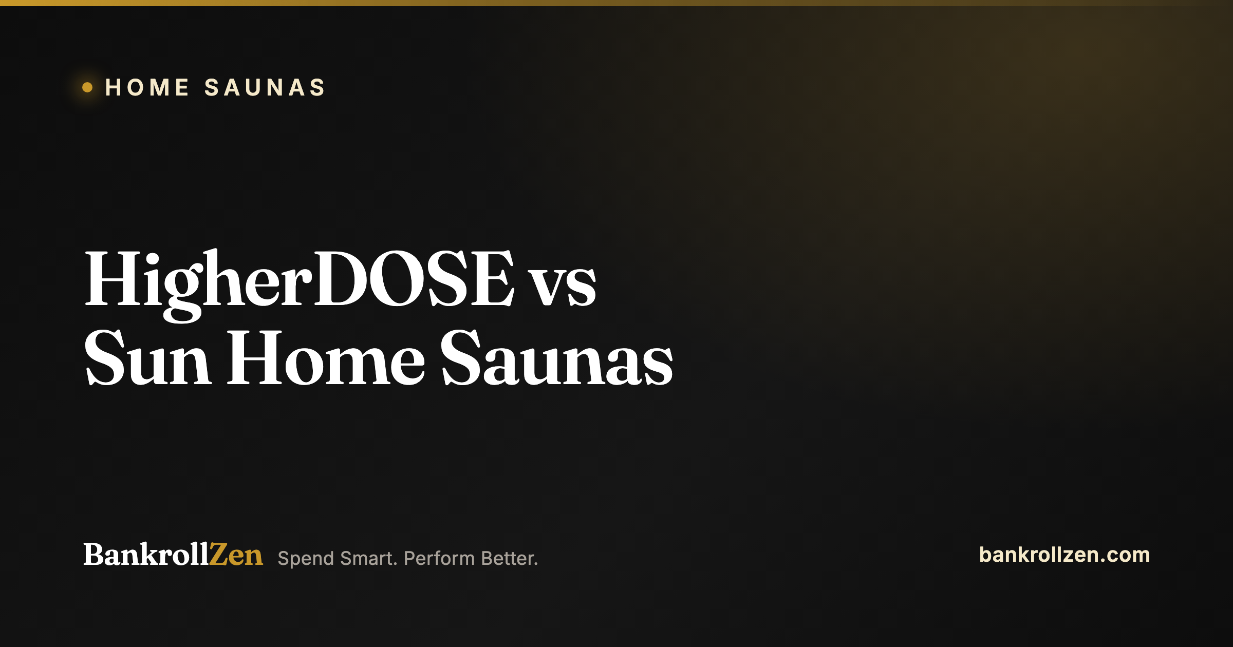 HigherDOSE vs Sun Home Saunas: Which Brand Wins? (2026)