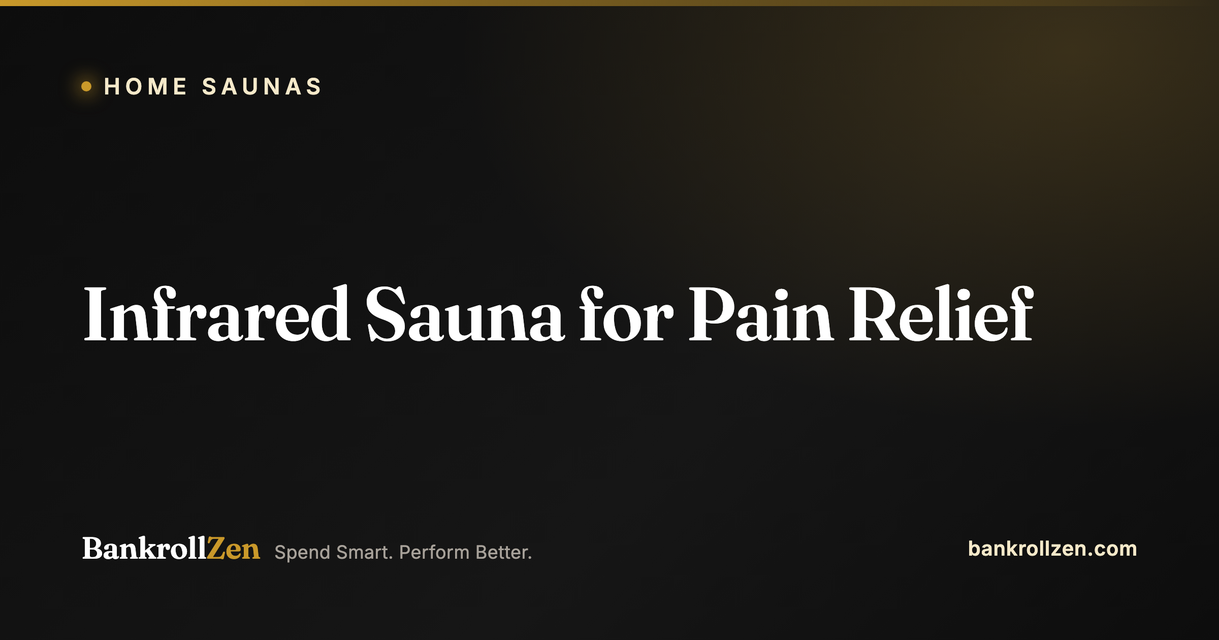 Infrared Sauna for Pain Relief: What Works and What to Buy