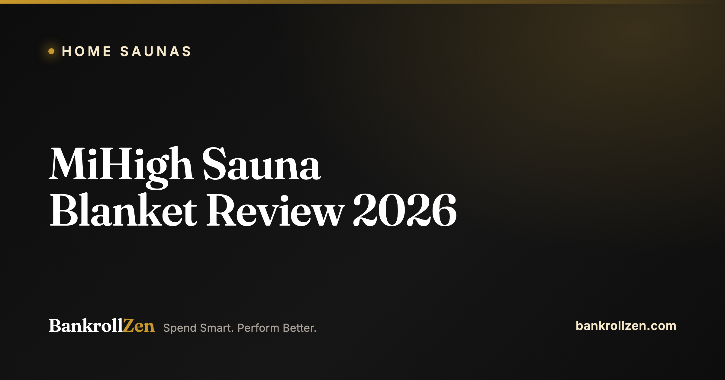 MiHigh Sauna Blanket Review 2026: Budget Buy or False Economy?