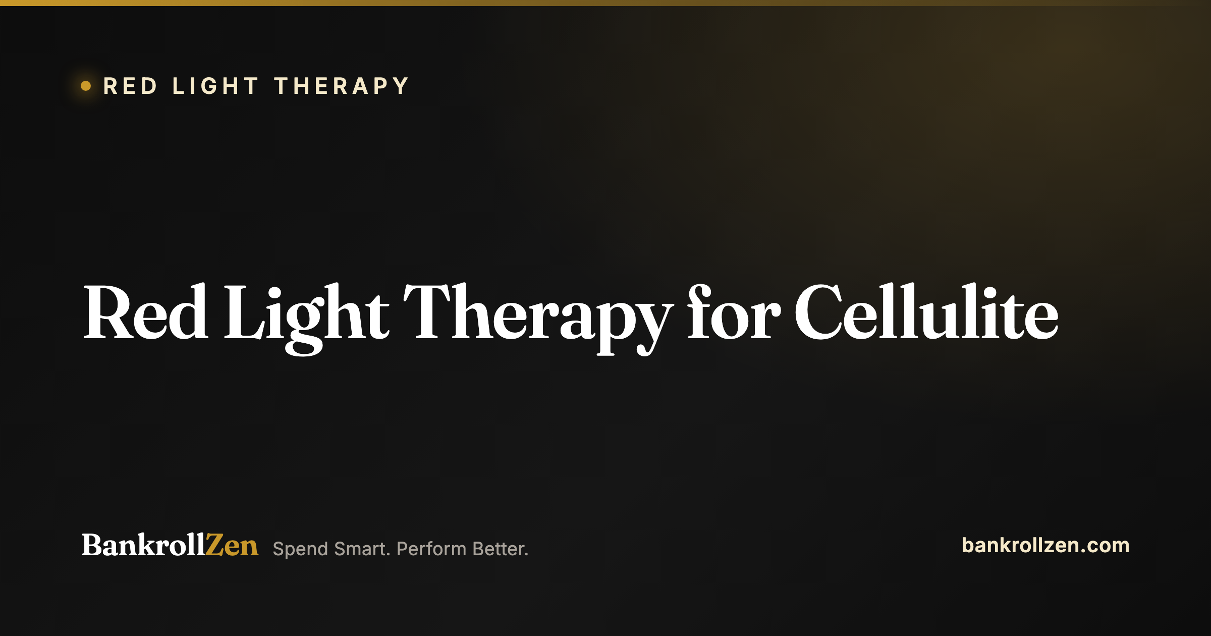 Red Light Therapy for Cellulite: Does It Actually Work?