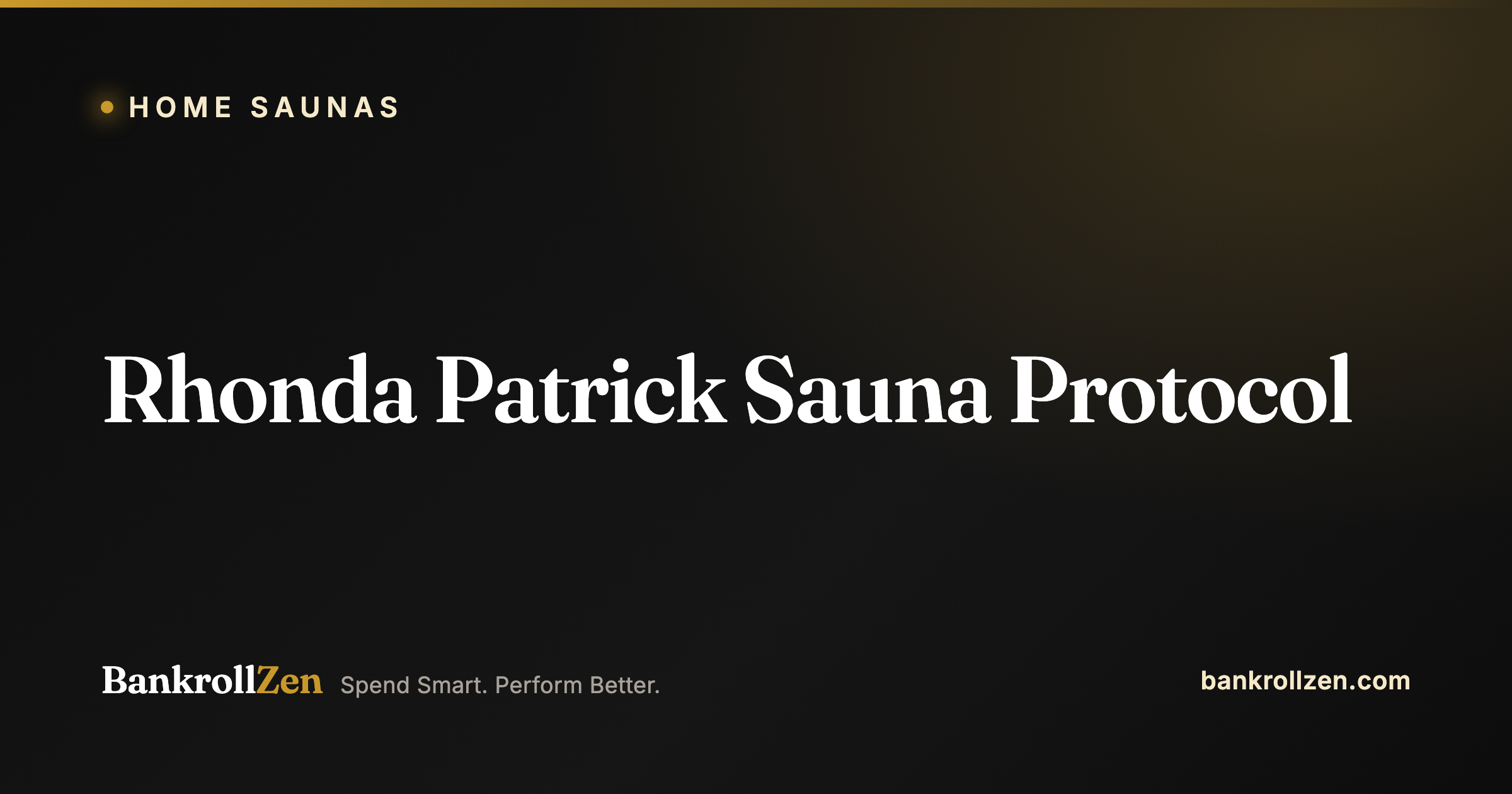 Rhonda Patrick Sauna Protocol: The Full Breakdown