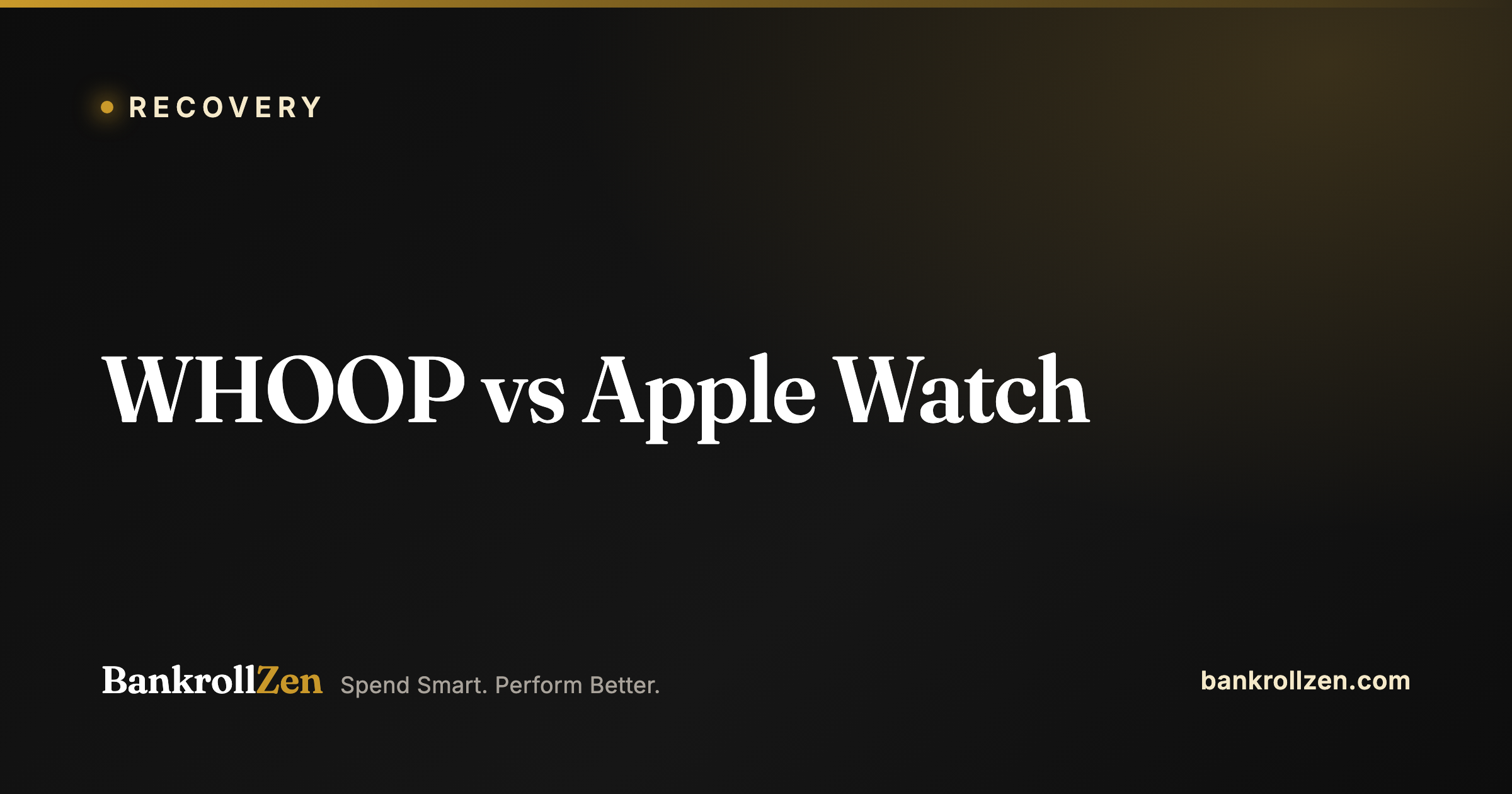 WHOOP vs Apple Watch: Which Should You Buy in 2026?